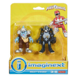 Imaginext: Squat & Baboo Figures Mighty Morphin Power Rangers